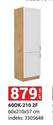 Szafka kuchenna stojąca wysoka Stilo 60DK-210 2F promocja w Merkury Market