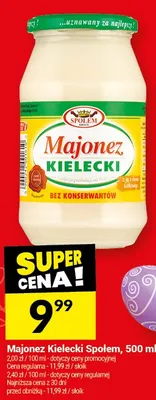 Majonez kielecki promocja w Twój Market
