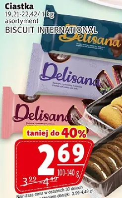 Ciastka z galaretką morelową Delicje szampańskie promocja w Prim Market