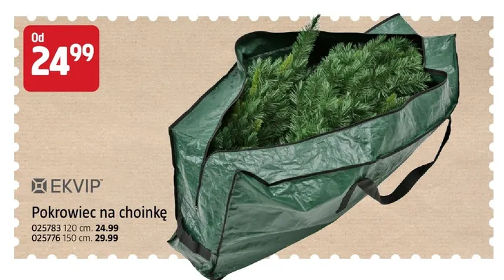 Pokrowiec na choinkę 150 cm Ekvip promocja w Jula