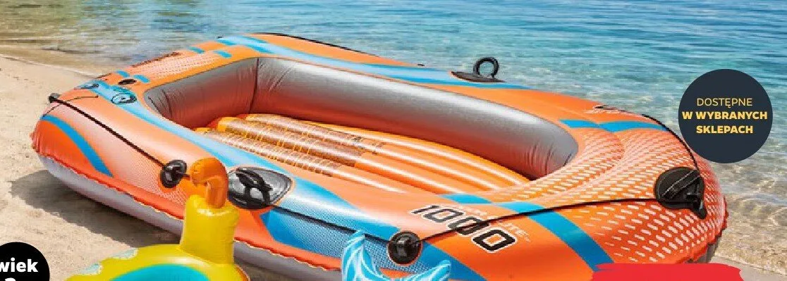 Łódka Kondor 162x96 cm promocja w Netto