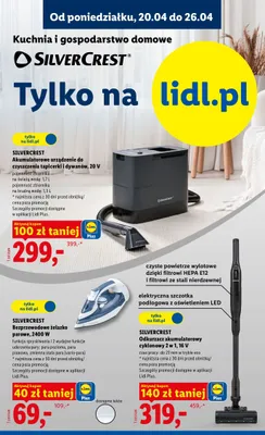 Bezprzewodowe żelazko parowe, 2400W promocja w Lidl
