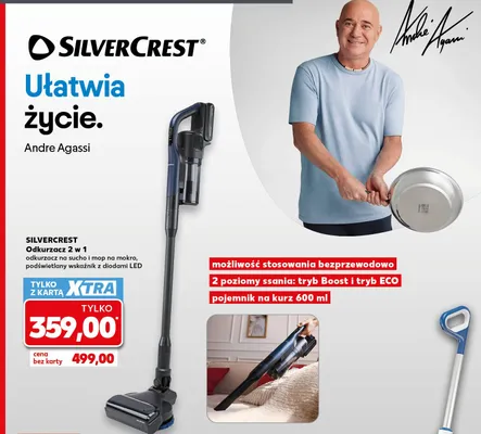 Odkurzacz 2 w 1 Silvercrest promocja w Kaufland