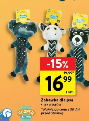 Zabawka dla psa promocja w Intermarche