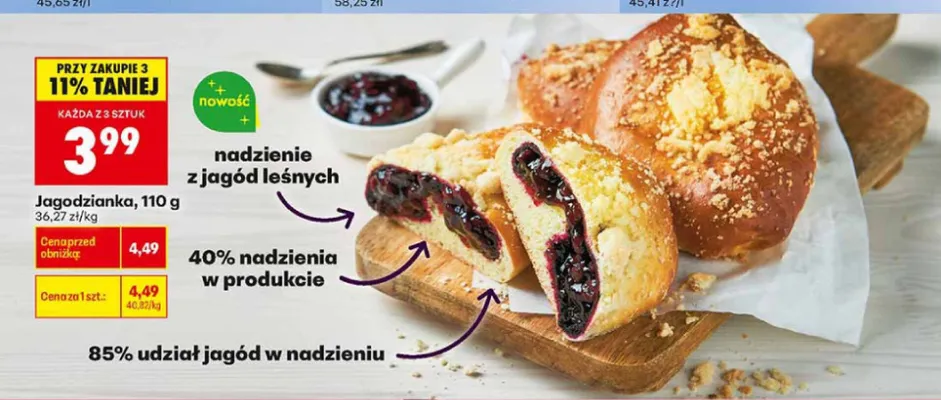Jagodzianka promocja w Biedronka
