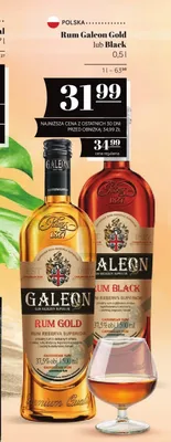 Rum Galeon Black promocja w POLOmarket