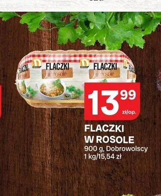 Flaczki w rosole Dobrowolscy promocja w Chorten