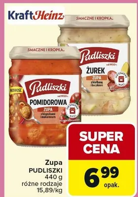 Zupa pomidorowa żurek promocja w Carrefour