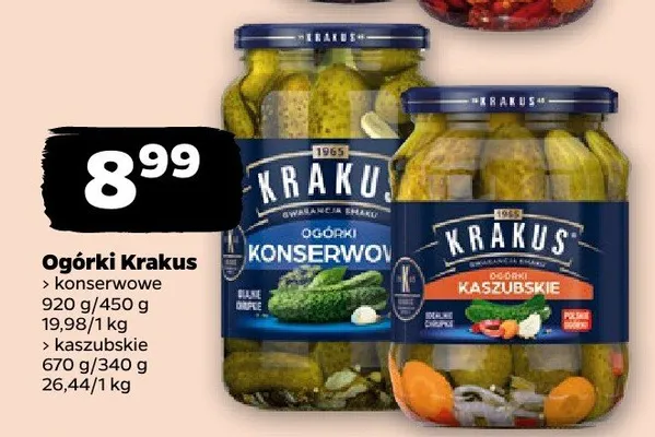 Ogórki konserwowe promocja w Netto