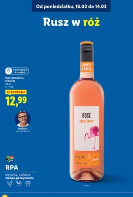 Wino Rosé Cimarosa promocja w Lidl