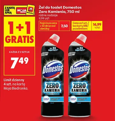 Płyn do łazienki Kret Power Cleaner Antykamień promocja w Biedronka
