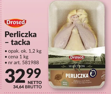 Perliczka - tacka promocja w Makro