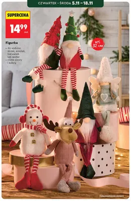Figurka renifer promocja w Biedronka