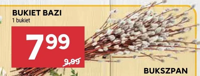 Bukiet bazi promocja w Stokrotka