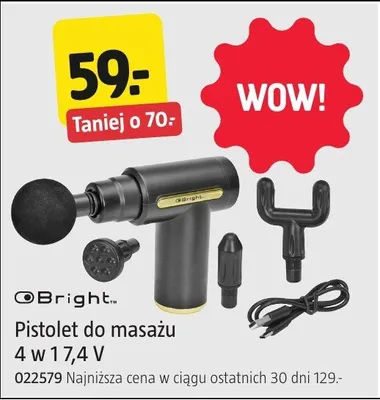 Pistolet do masażu 4 w 1 7,4 V promocja w Jula