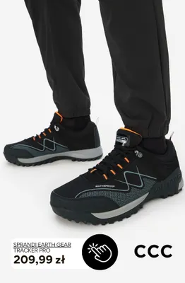 Buty Sprandi Earth Gear Tracker Pro promocja w CCC