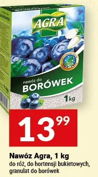 Nawóz Agra Borówek promocja w Twój Market