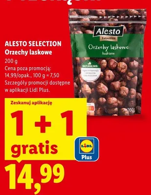 Orzechy laskowe Alesto Selection promocja w Lidl