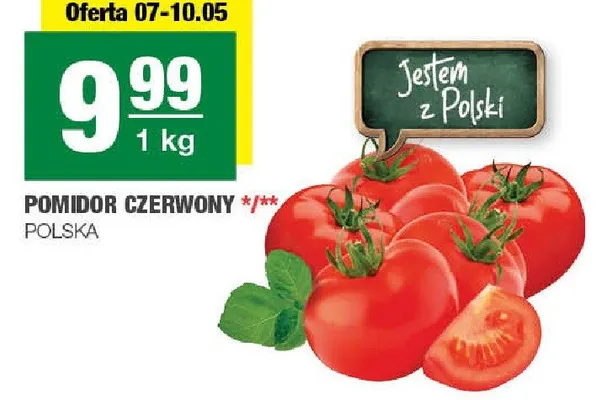 Pomidor czerwony polski promocja w SPAR