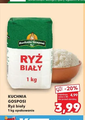 Ryż biały Kuchnia Gospodyni promocja w Kaufland