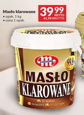 Masło klarowane Mlekovita promocja w Makro