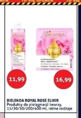 Produkty do pielęgnacji twarzy Royal Rose Elixir Bielenda promocja w Blue Stop