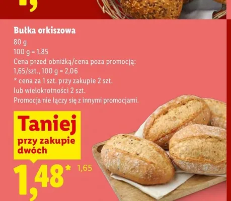 Bułka orkiszowa promocja w Lidl