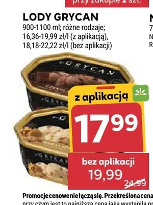 Lody Grycan promocja w Stokrotka
