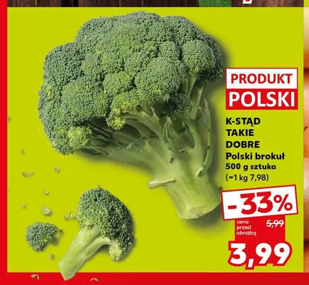 Brokuł polski K-Stąd Takie Dobre promocja w Kaufland
