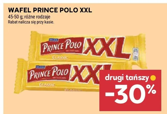 Wafel Prince Polo Orzechowy XXL promocja w Stokrotka