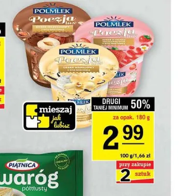 Deser Poezja Lux waniliowy Polmlek promocja w Gram Market