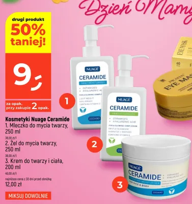 Żel do mycia twarzy Nuage Ceramide promocja w Dealz