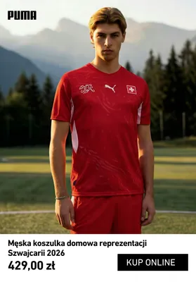 Męska koszulka domowa reprezentacji Szwajcarii 2026 Puma promocja w Strefa Mundial