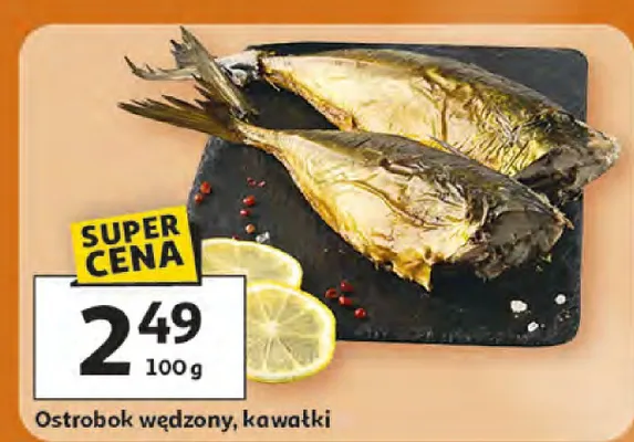 Ostrobok wędzony, kawałki promocja w Auchan