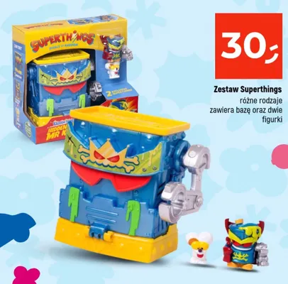 Zestaw Superthings baza oraz dwie figurki promocja w Dealz
