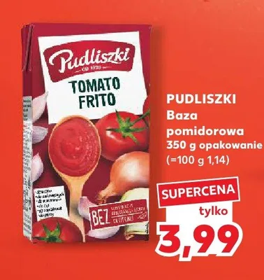 Baza pomidorowa Pudliszki promocja w Kaufland