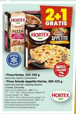 Pizza Hortex szynka z pieczarkami promocja w Twój Market