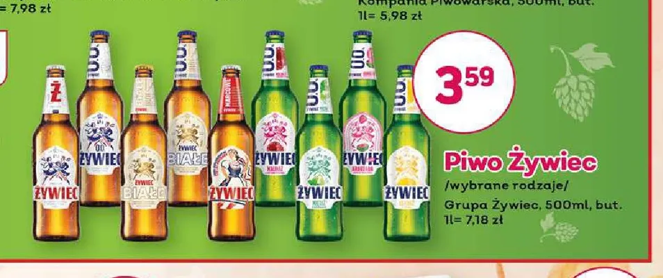 Piwo Żywiec promocja w Bliski