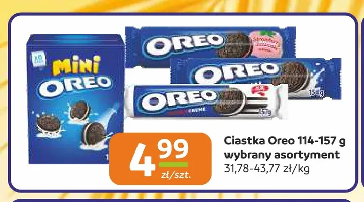 Ciastka Oreo Original promocja w Gama