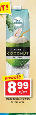 Woda kokosowa 100% Thai Coco promocja w emma MARKET