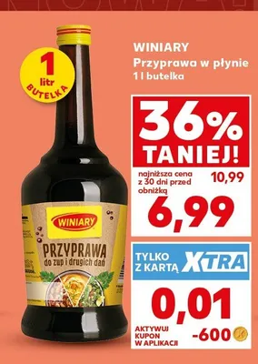 Przyprawa w płynie Winiary z kuponem promocja w Kaufland