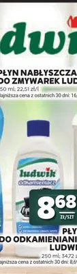 Płyn do odkamieniania Ludwik promocja w Stokrotka