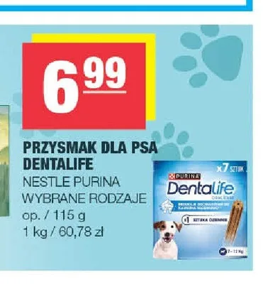 Przysmak dla psa Dentalife promocja w SPAR