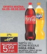 Fanta napój gazowany 330ml Coca-Cola promocja w Wafelek