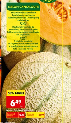 Melon Cantaloupe promocja w Biedronka