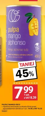 Pulpa z mango Alphonso QF promocja w Selgros