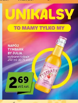Napój Tymbark by Julia promocja w Euro Sklep