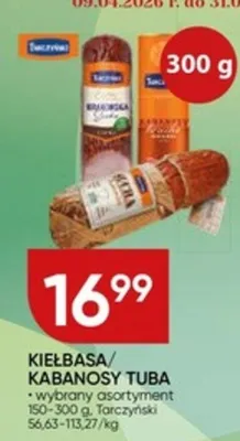 Kiełbasa kabanosy tuba promocja w Chata Polska