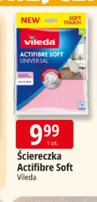 Ściereczka Actifibre Soft Vileda promocja w Leclerc