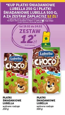 Płatki śniadaniowe wybrane rodzaje promocja w Groszek